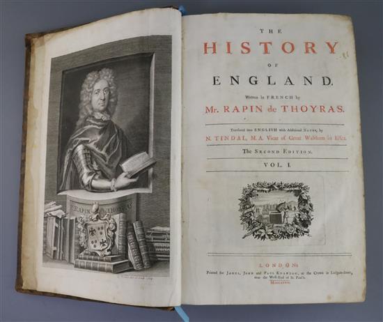 Rapid de Thoyras, Paul - The History of England,